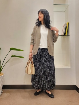 浪口　絵美さん（レディース・164cm）の春コーディネート