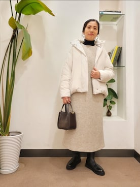 浪口　絵美さん（レディース・164cm）の冬コーディネート