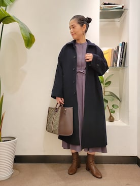 浪口　絵美さん（レディース・164cm）の冬コーディネート