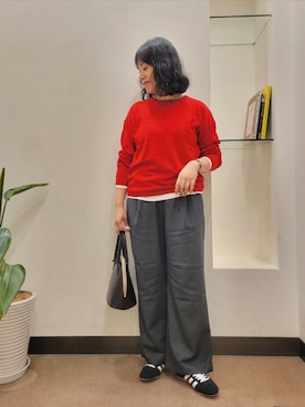 「アーバンリサーチドアーズ」｜浪口　絵美さん（レディース・164cm）の秋コーディネート