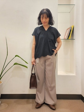 浪口 絵美さん(レディース・164cm)の夏コーディネート