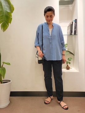 浪口 絵美さん(レディース・164cm)の夏コーディネート