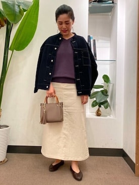 浪口　絵美さん（レディース・164cm）の秋コーディネート