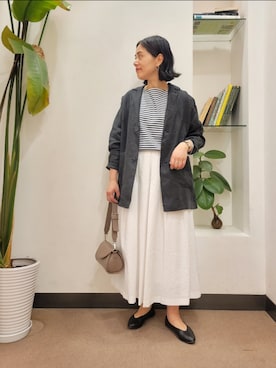 浪口 絵美さん(レディース・164cm)の春コーディネート