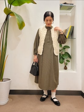 「URBAN RESEARCH DOORS」｜浪口　絵美さん（レディース・164cm）の秋コーディネート