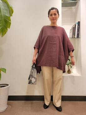 浪口　絵美さん（レディース・164cm）の秋コーディネート