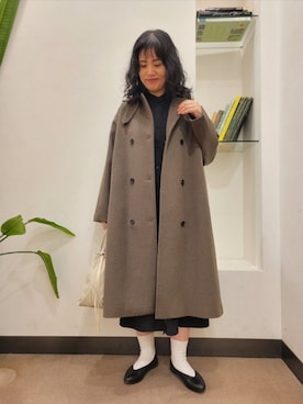 浪口 絵美さん(レディース・164cm)の冬コーディネート