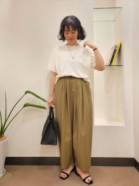 浪口 絵美さん(レディース・164cm)の夏コーディネート