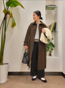かぐれ（カグレ）の「ペルー畦編みマフラー（マフラー）」 - WEAR