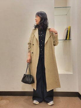 浪口 絵美さん(レディース・164cm)の冬コーディネート