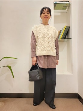 「URBAN RESEARCH DOORS WOMENS」｜浪口　絵美さん（レディース・164cm）の秋コーディネート