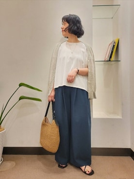 浪口 絵美さん(レディース・164cm)の春コーディネート