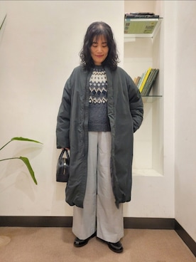 浪口　絵美さん（レディース・164cm）の冬コーディネート