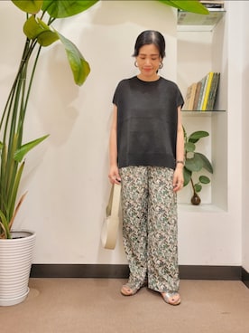 浪口 絵美さん(レディース・164cm)の夏コーディネート