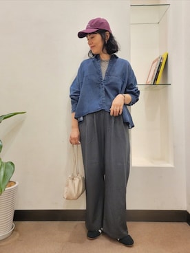 浪口　絵美さん（レディース・164cm）の秋コーディネート