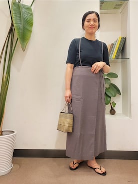 浪口　絵美さん（レディース・164cm）の夏コーディネート