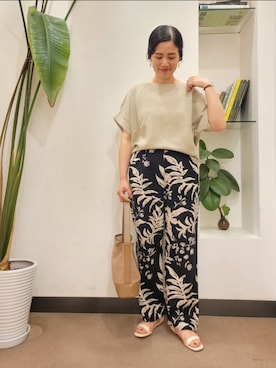 浪口 絵美さん(レディース・164cm)の夏コーディネート