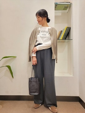 「URBAN RESEARCH DOORS WOMENS」｜浪口　絵美さん（レディース・164cm）の秋コーディネート