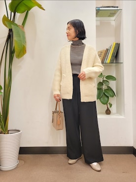 浪口　絵美さん（レディース・164cm）の冬コーディネート