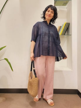 浪口　絵美さん（レディース・164cm）の夏コーディネート