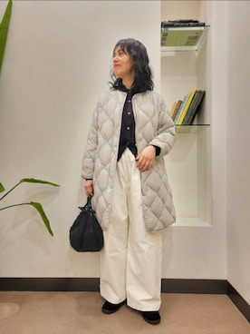 「アイテム（その他シューズ）」を使った、浪口　絵美さん（レディース・164cm）の冬コーディネート