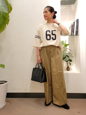 浪口　絵美さん（レディース・164cm）の秋コーディネート