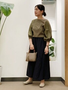 浪口　絵美さん（レディース・164cm）の秋コーディネート