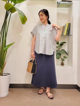 浪口　絵美さん（レディース・164cm）の夏コーディネート