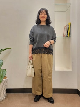 「アーバンリサーチドアーズ」｜浪口　絵美さん（レディース・164cm）の秋コーディネート