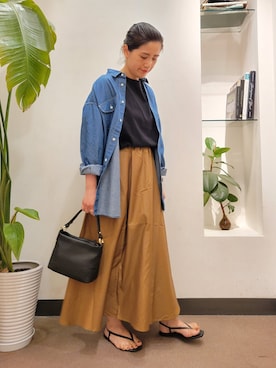 浪口　絵美さん（レディース・164cm）の秋コーディネート