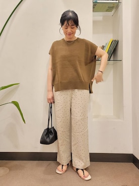 浪口　絵美さん（レディース・164cm）の夏コーディネート