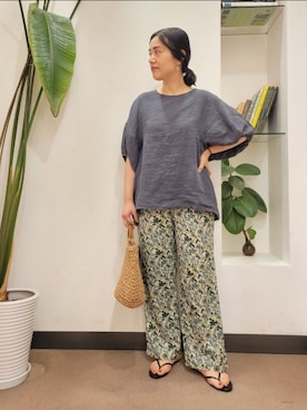 浪口 絵美さん(レディース・164cm)の夏コーディネート