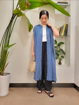 浪口　絵美さん（レディース・164cm）の夏コーディネート