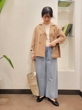 浪口 絵美さん(レディース・164cm)の春コーディネート