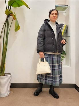 浪口 絵美さん(レディース・164cm)の冬コーディネート