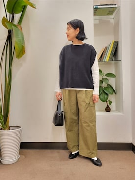 浪口　絵美さん（レディース・164cm）の春コーディネート