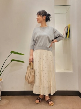 浪口 絵美さん(レディース・164cm)の春コーディネート