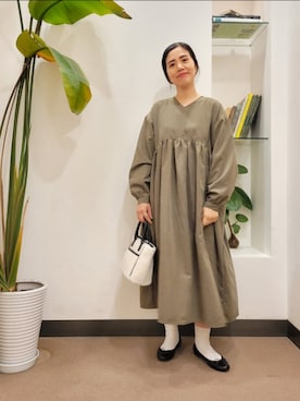 「URBAN RESEARCH DOORS」｜浪口　絵美さん（レディース・164cm）の秋コーディネート