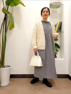 浪口　絵美さん（レディース・164cm）の冬コーディネート