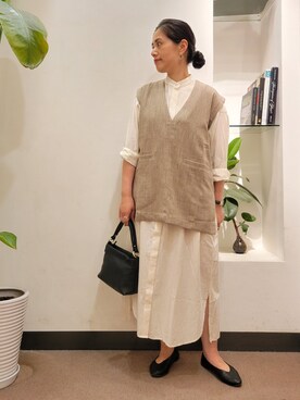 浪口　絵美さん（レディース・164cm）の秋コーディネート