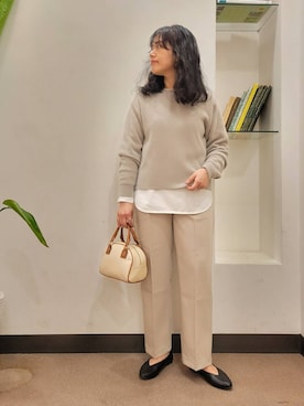 浪口　絵美さん（レディース・164cm）の冬コーディネート