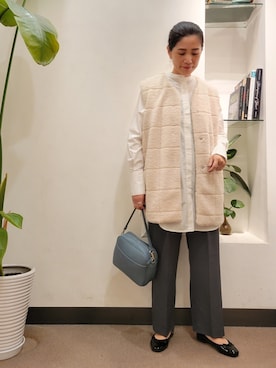 浪口　絵美さん（レディース・164cm）の秋コーディネート