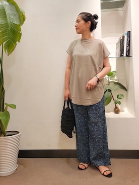 浪口　絵美さん（レディース・164cm）の夏コーディネート