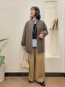 浪口 絵美さん(レディース・164cm)の秋コーディネート