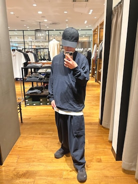 「HOKA（ホカ）のアイテム」を使った、mahiroさん（メンズ・167cm）の春コーディネート