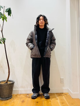 「アイテム（その他アウター）」を使った、teeさん（メンズ・175cm）の秋コーディネート