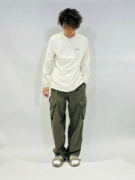 「Doubleu（ダブリュー）のアイテム」を使った、takuさん（メンズ・175cm）の秋コーディネート