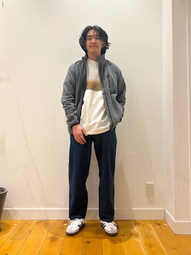 「フリースジャケット」｜takuさん（メンズ・175cm）の冬コーディネート