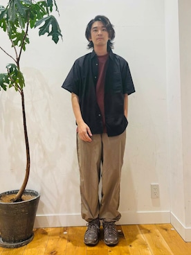 「やや暑い」｜MATSUMOTOさん（メンズ・175cm）の夏コーディネート