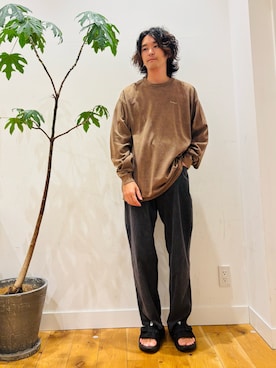 「THE NORTH FACE（ザノースフェイス）のアイテム」を使った、teeさん（メンズ・175cm）の夏コーディネート